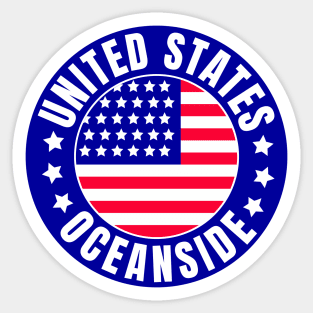 Oceanside Sticker